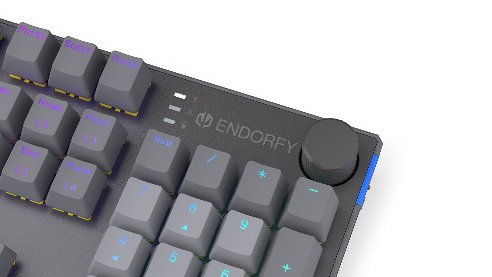 EAN 5903018666426 - ENDORFY Thock V2 teclado Juego USB + RF Wireless + Bluetooth QWERTY Inglés de EE. UU. Gris imagen 15