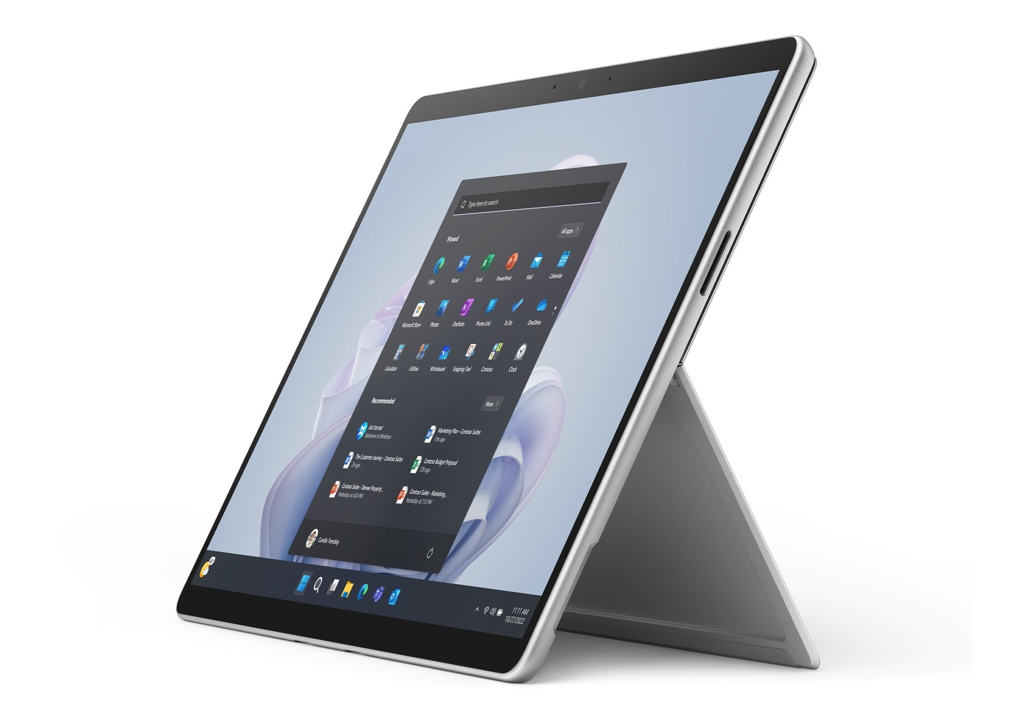 EAN 196388051007 - Microsoft Surface Pro 9 Intel® Core™ i7 256 GB 33 cm (13") 16 GB Wi-Fi 6E (802.11ax) Windows 10 Pro Platin imagen 2