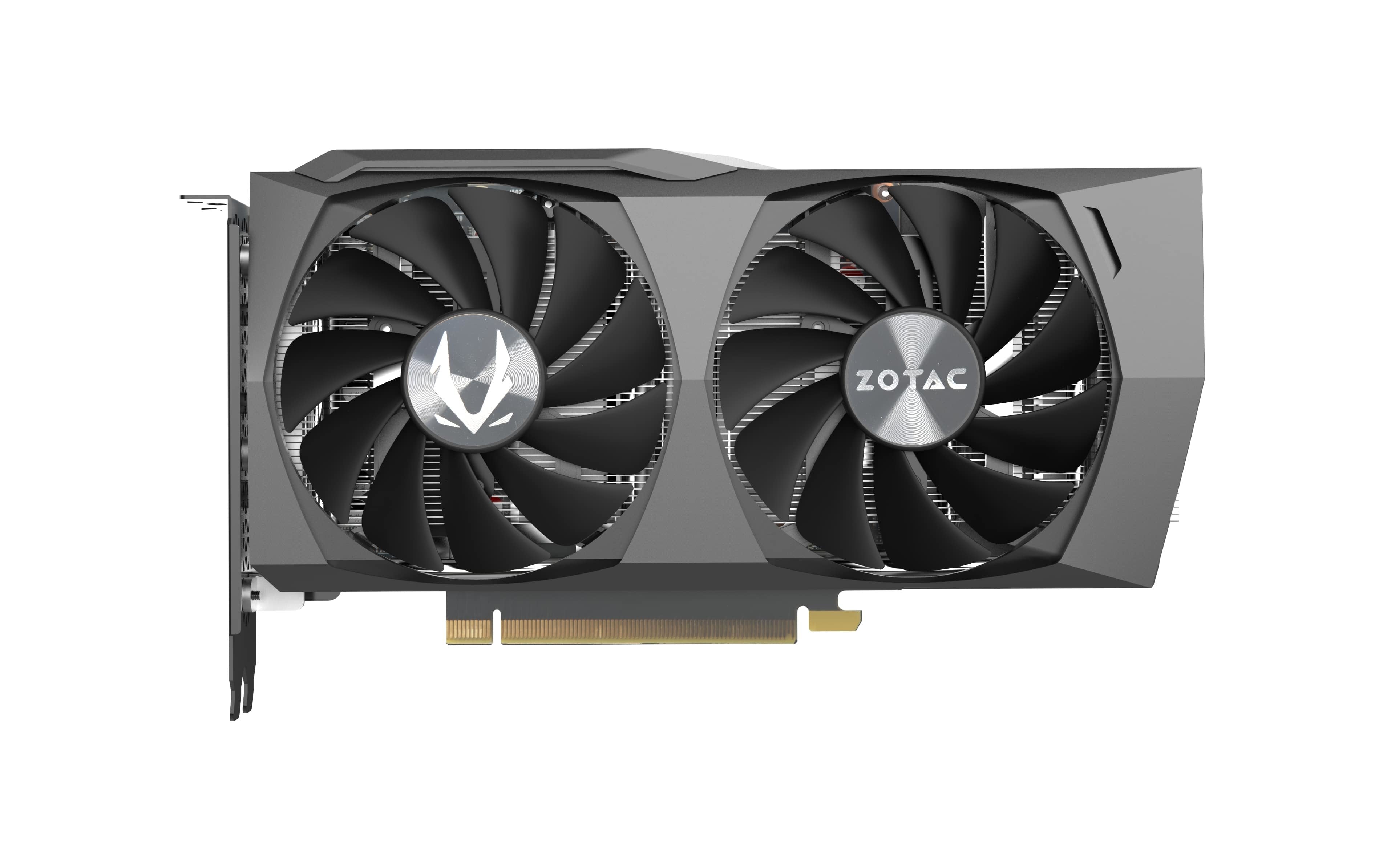 Tarjeta Gráfica Zotac Gaming Rtx 3060 Twin Edge 12 Gb Gddr6 Vga Zotac Rtx 3060 Twin Edge,Nv,Rtx3060,Gddr6,12gb,192bit,Hdmi+3dp,White Led,Premium Pack,Medium Pack,2 Ventiladores (Zt-A30600e-10m)