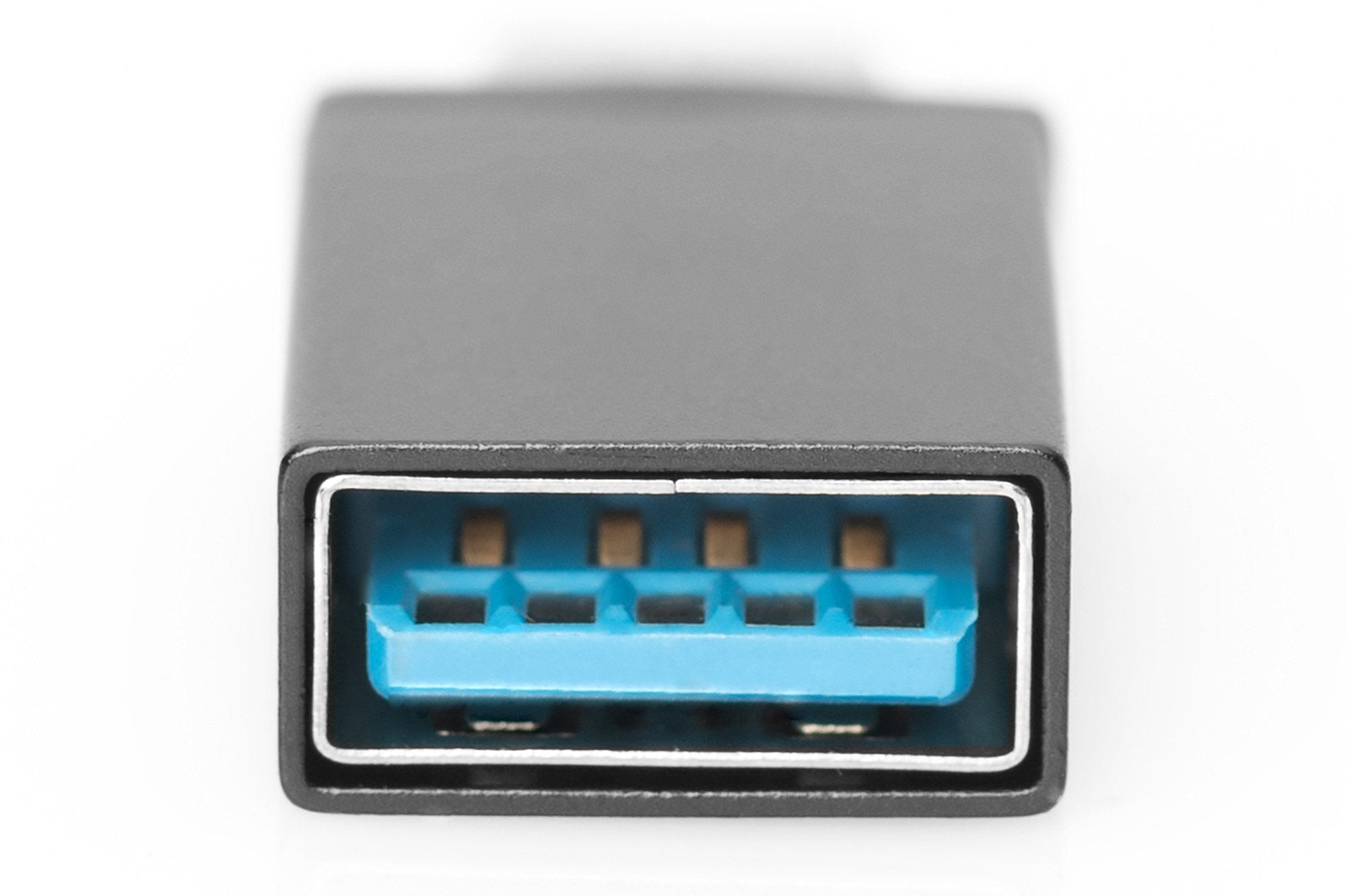 EAN 4016032370802 - Digitus AK-300506-000-S cambiador de género para cable USB C USB A Negro imagen 4