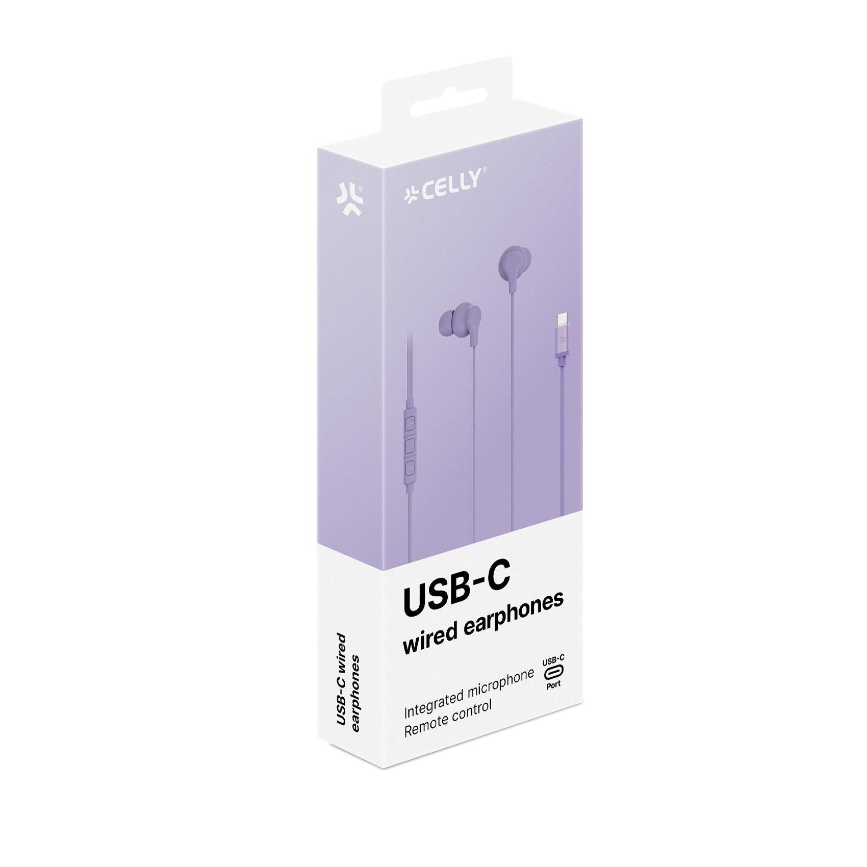 EAN 8021735218654 - Celly UP1600TYPECVL auricular y casco Auriculares Alámbrico Dentro de oído Llamadas/Música USB Tipo C Vio imagen 6