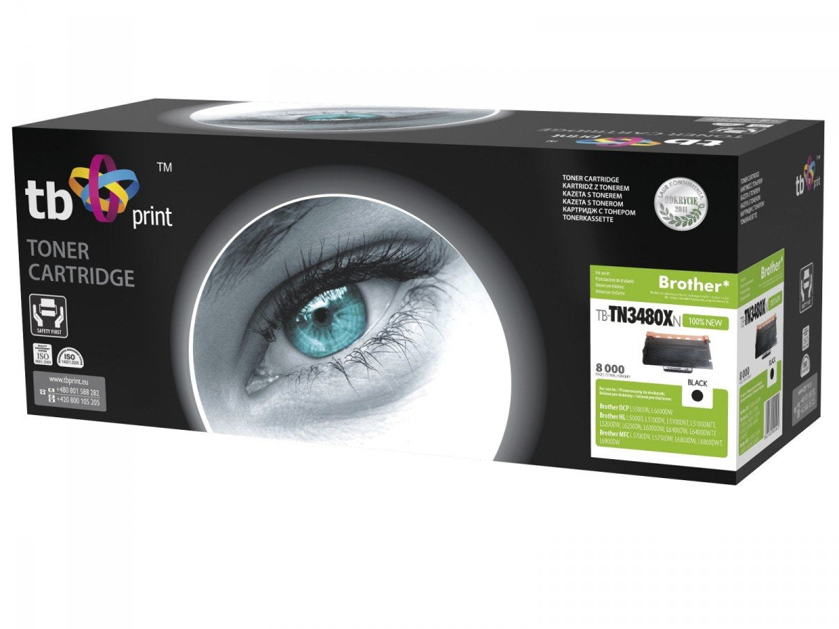 EAN 5901500504942 - TB Print TB-TN3480N cartucho de tóner 1 pieza(s) Negro imagen 1