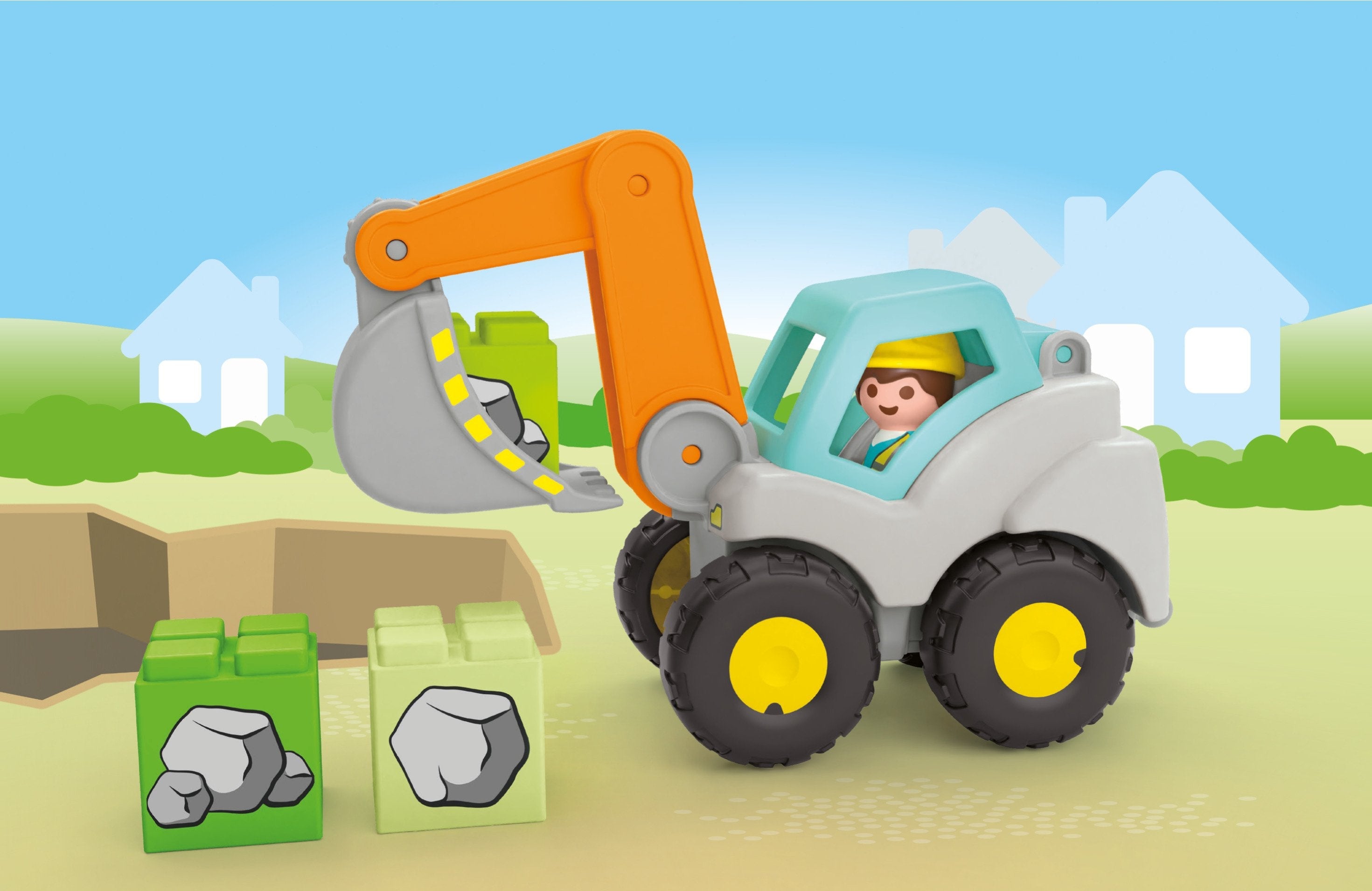 Playmobil Junior Pala Excavadora