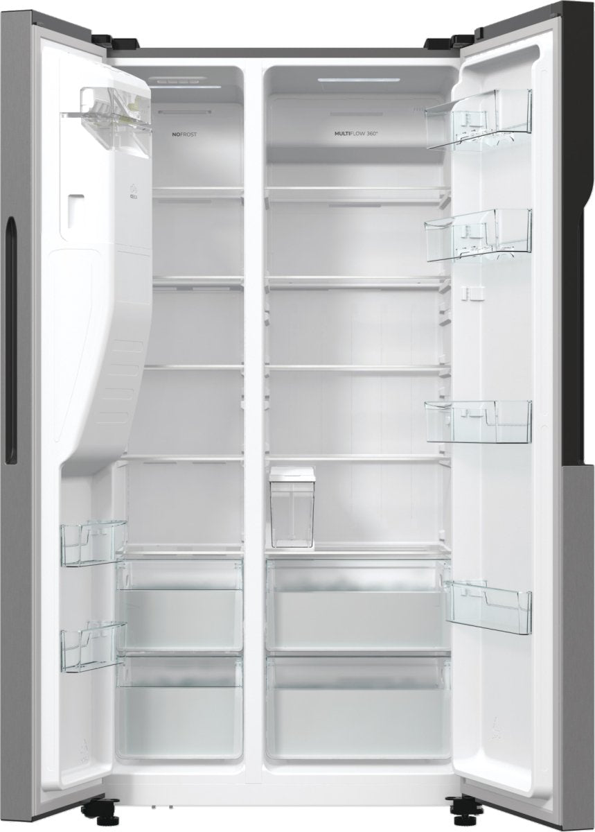 EAN 3838782837012 - Gorenje NRR9185ESXL nevera puerta lado a lado Independiente 566 L Gris imagen 5
