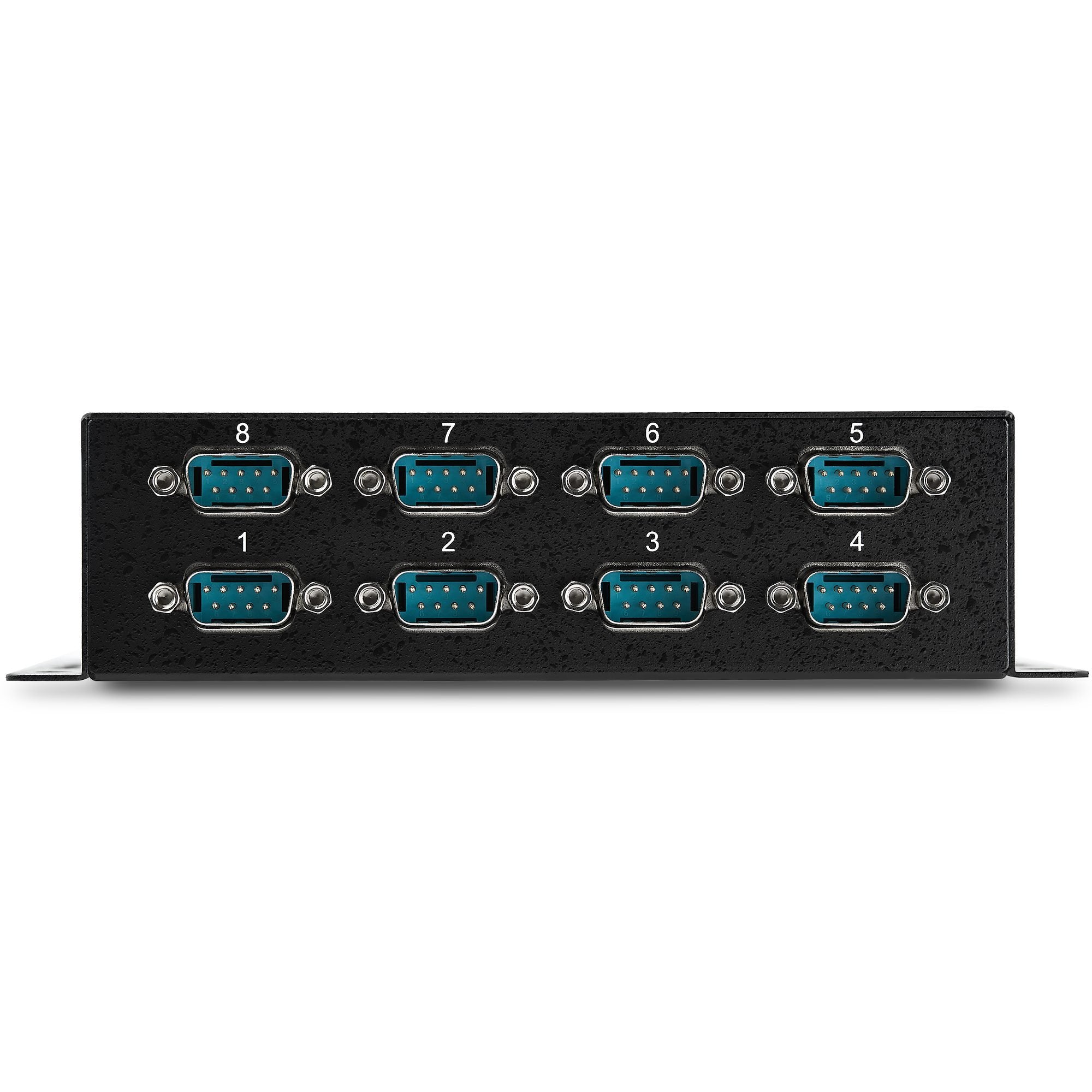 Startech Adaptador Hub Usb A 8 Puertos Serie Rs232 Industrial
