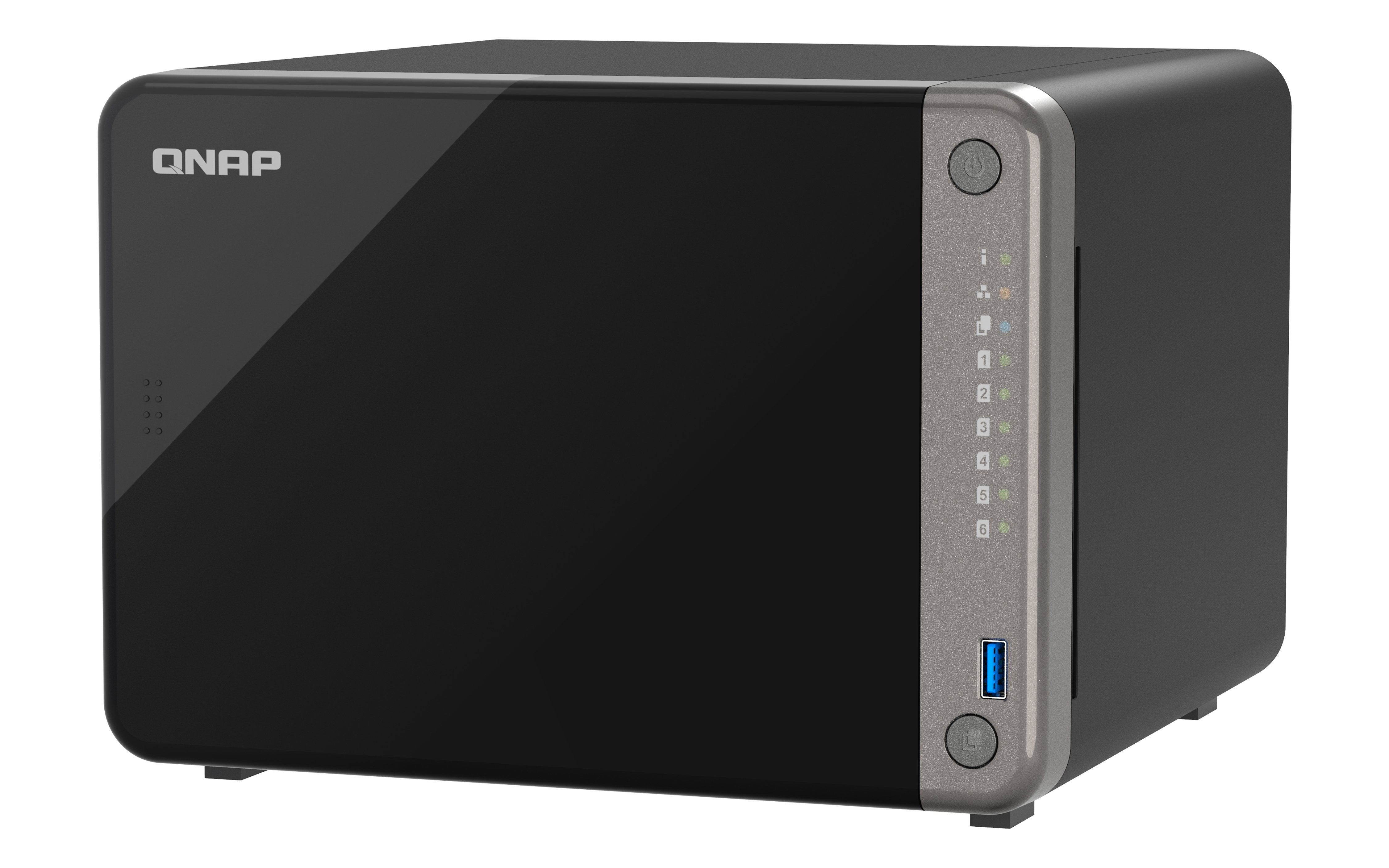 EAN 4711103084335 - QNAP TS-AI642-8G servidor de almacenamiento NAS Torre ARM Cortex-A76 8 GB Negro imagen 7