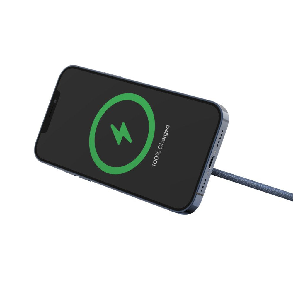 Pad De Carga Magsafe De Belkin Azul Iph.12/13 Sin Adaptador De Ca Wia004btbl