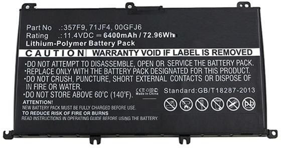 EAN 5706998636973 - CoreParts MBXDE-BA0053 refacción para laptop Batería imagen 2