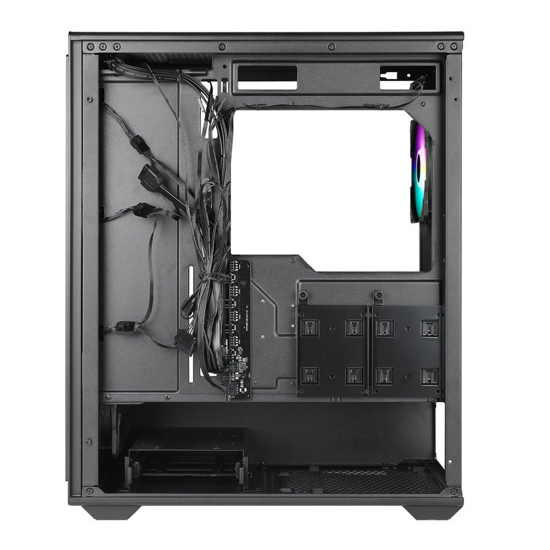 Caja Pc Azza Forest 370 Miditower Black 4xargb Lã¼fter