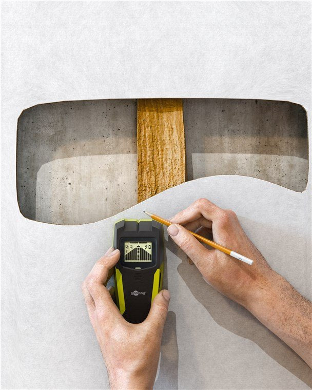 Multidetector
Encuentra Vigas De Madera Y Cables Con Corriente En Paneles De Yeso.