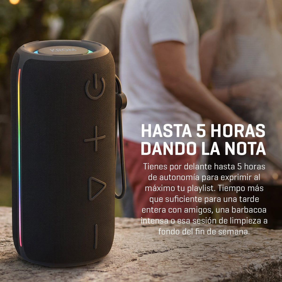EAN 8436587976858 - Krom NXKROMJAMMIN altavoz portátil o de fiesta Altavoz portátil estéreo Negro 20 W imagen 19