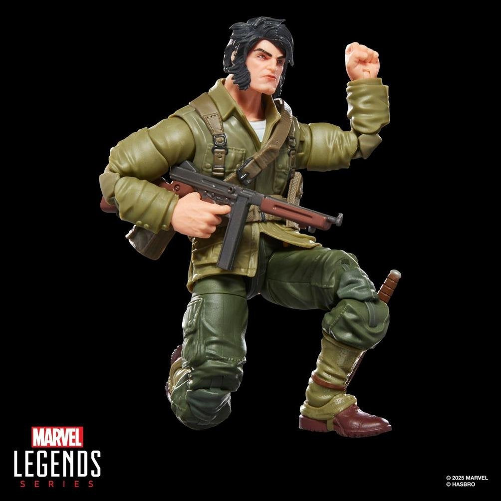 Figura Wolverine Wwii Logan Marvel Legends Series 15cm