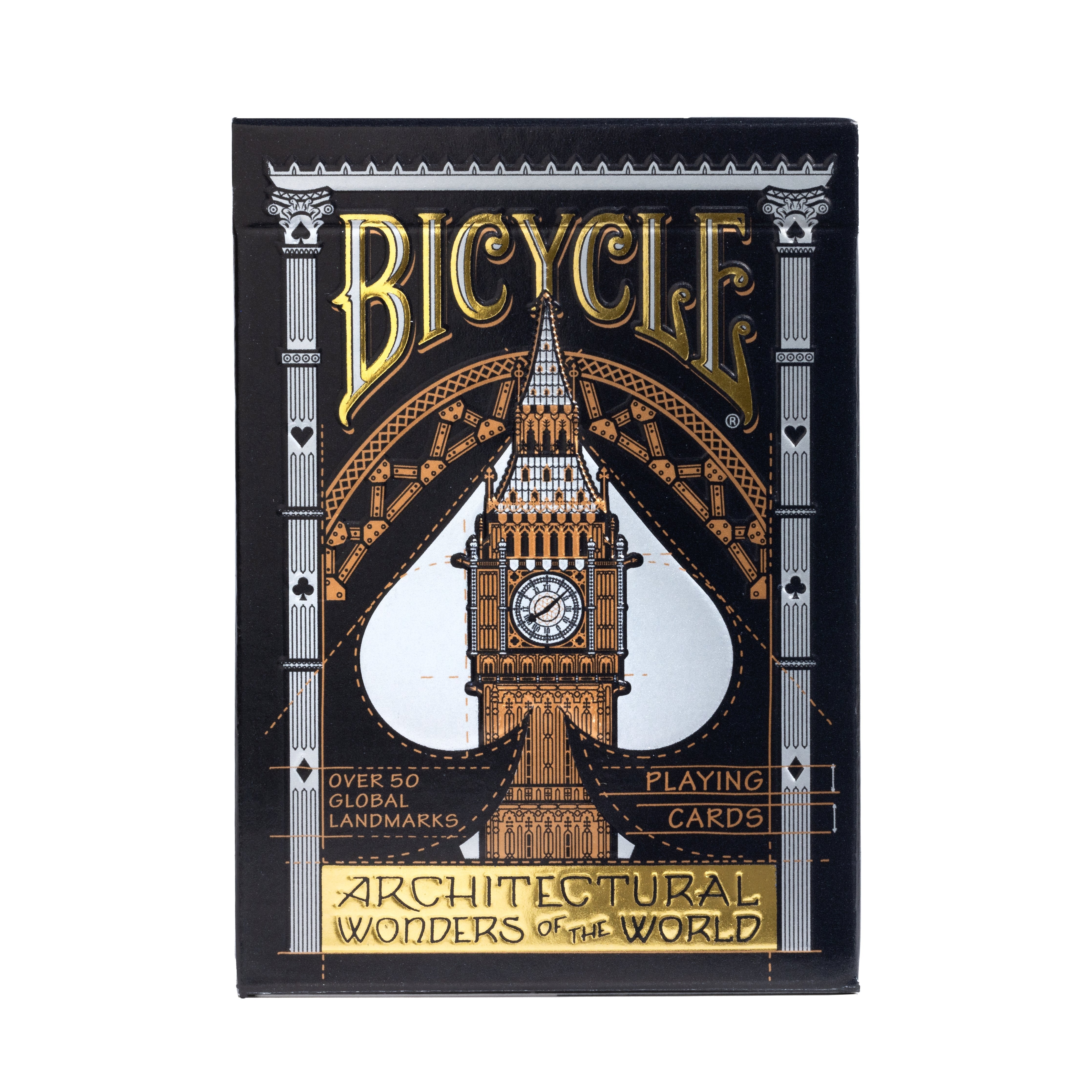 EAN 0073854025413 - Bicycle Architectural Wonders of the World juego de cartas 56 pieza(s) imagen 1