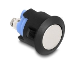Drucktaster Zum Einbau 16 Mm 2 X Schraubklemme Taster Flach Kunststoff Snap In Montage