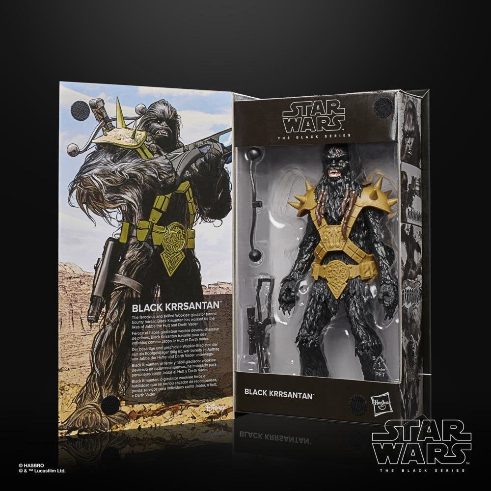 Figura Black Krrsantan Star Wars Black Series 15cm