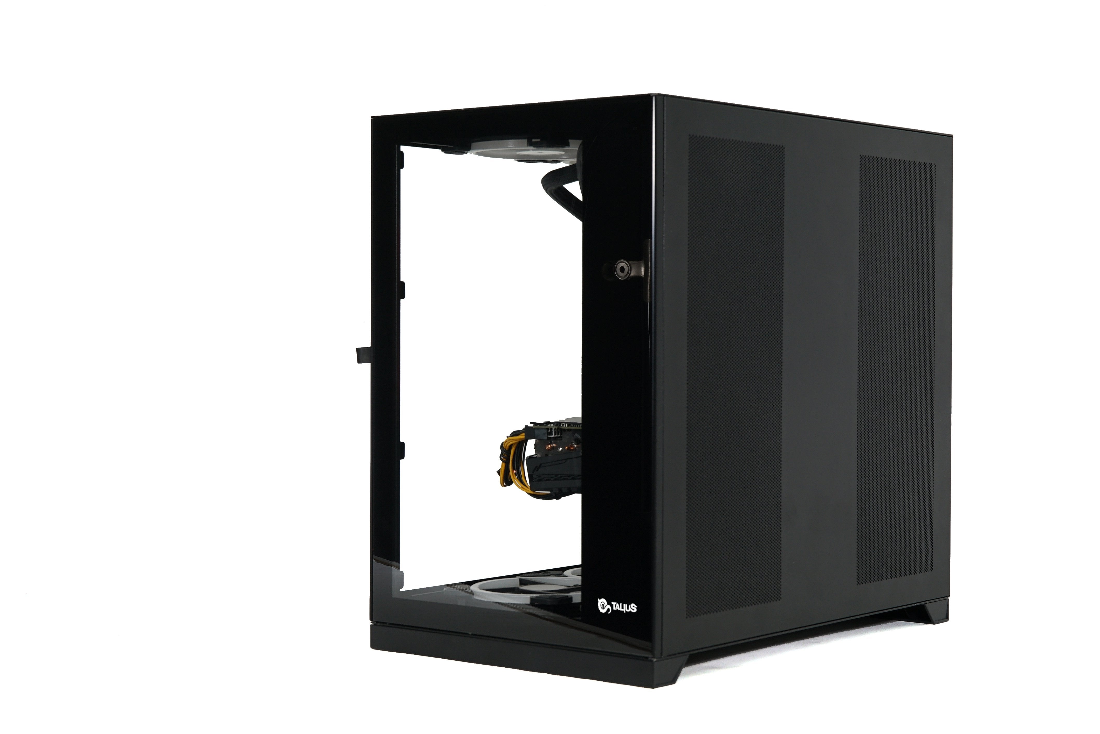 Talius Caja Atx Gaming Zeus Black Rgb Cristal Templado Usb 3.0