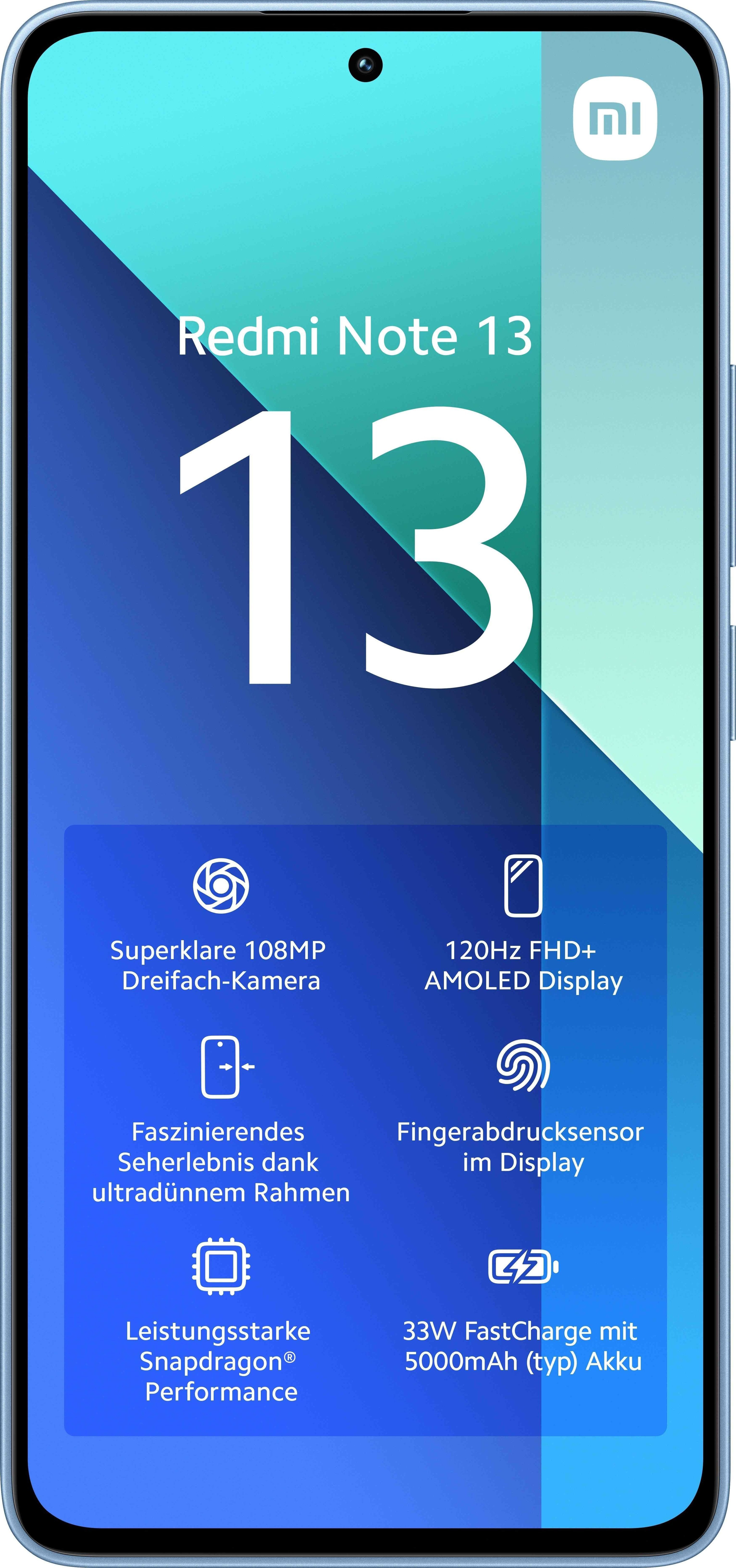Smartphone Xiaomi Redmi Note 13 6gb 128gb 6.67' Azul