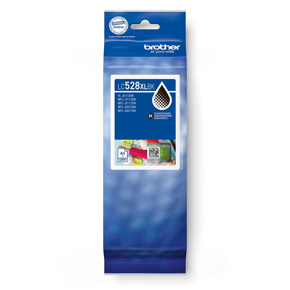 EAN 4977766842891 - Brother LC528XLBK cartucho de tinta 1 pieza(s) Original Ultra High Yield Negro imagen 1
