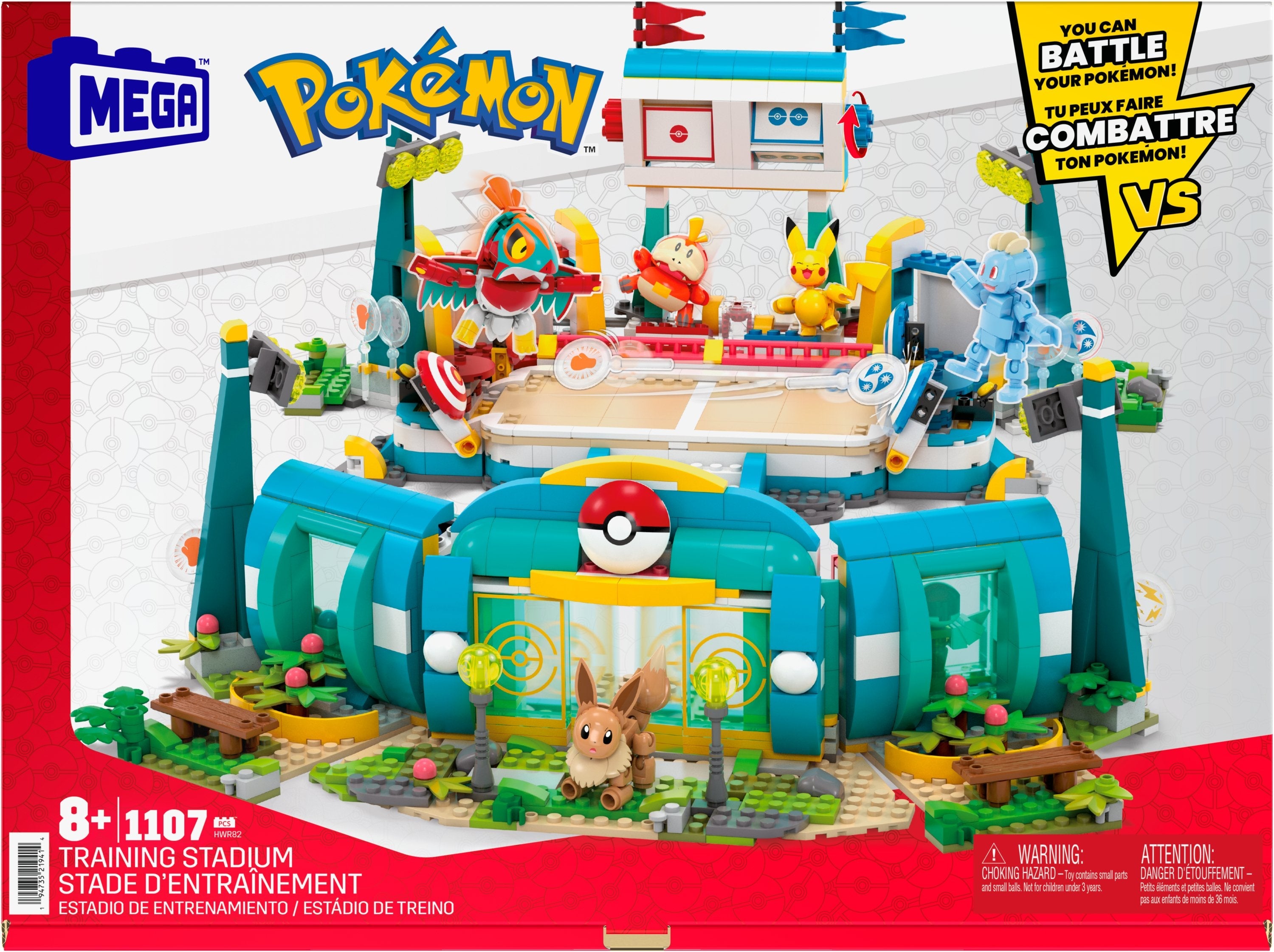 Mattel Mega Pokémon Trainingsstadion Hwr82