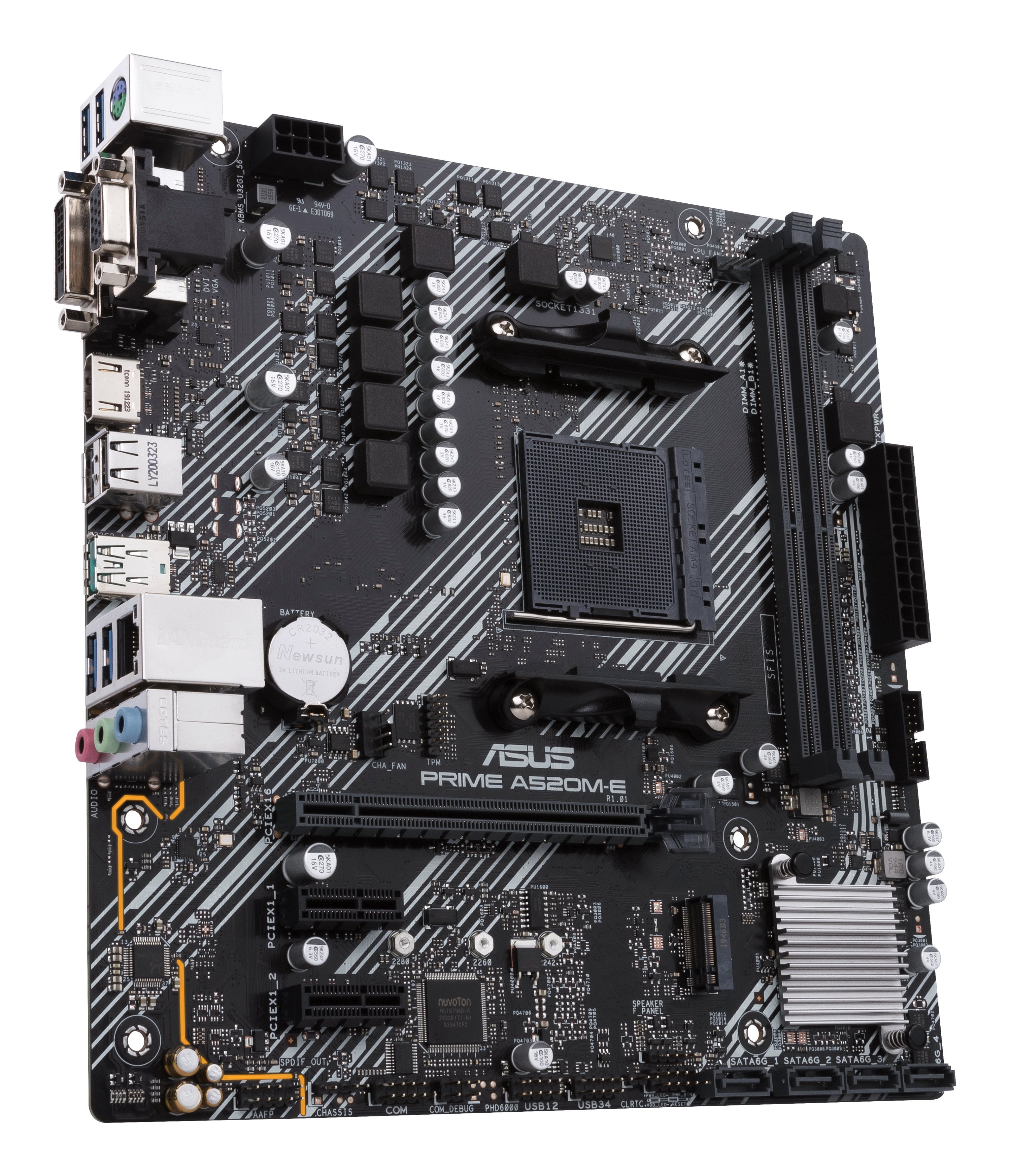 Asus Prime A520m-E/Csm Amd A520 Zócalo Am4 Micro Atx