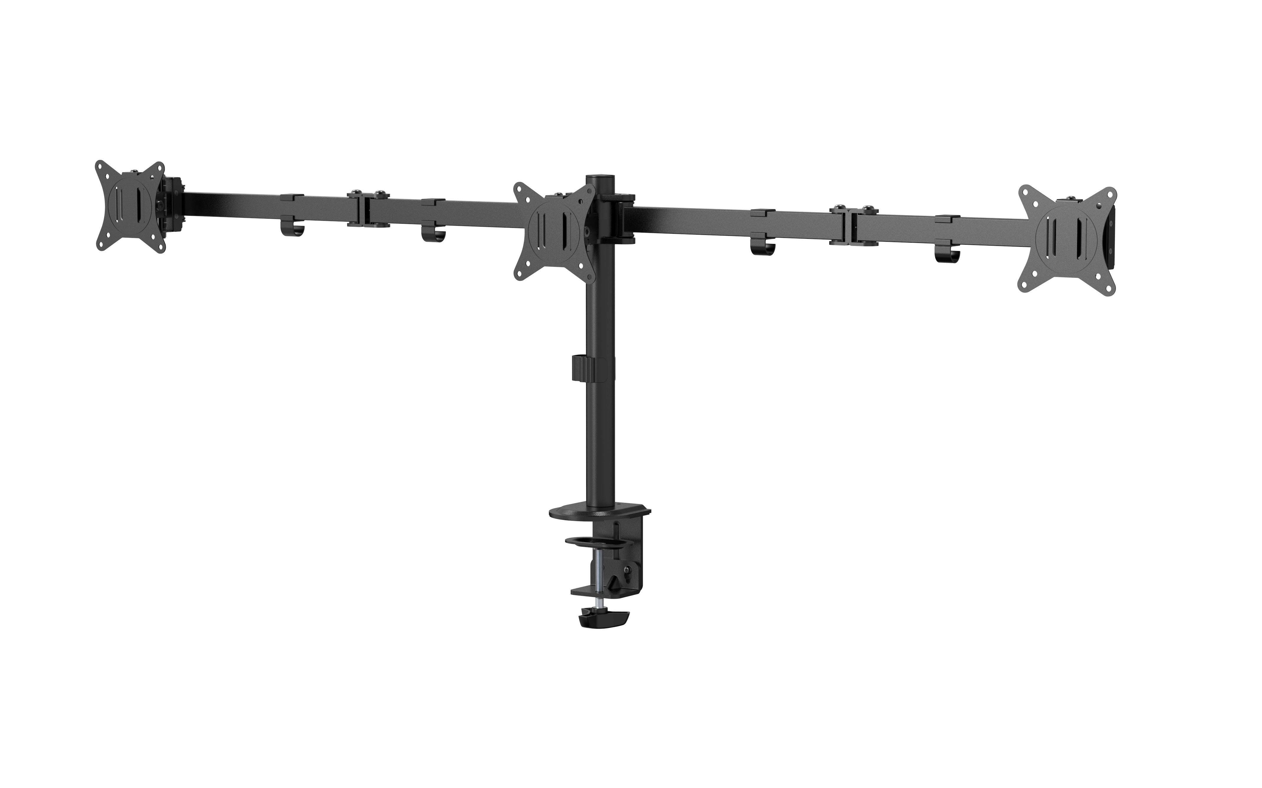 EAN 8716309126267 - Gembird MA-D3-01 soporte para monitor 68,6 cm (27") Escritorio Negro imagen 4