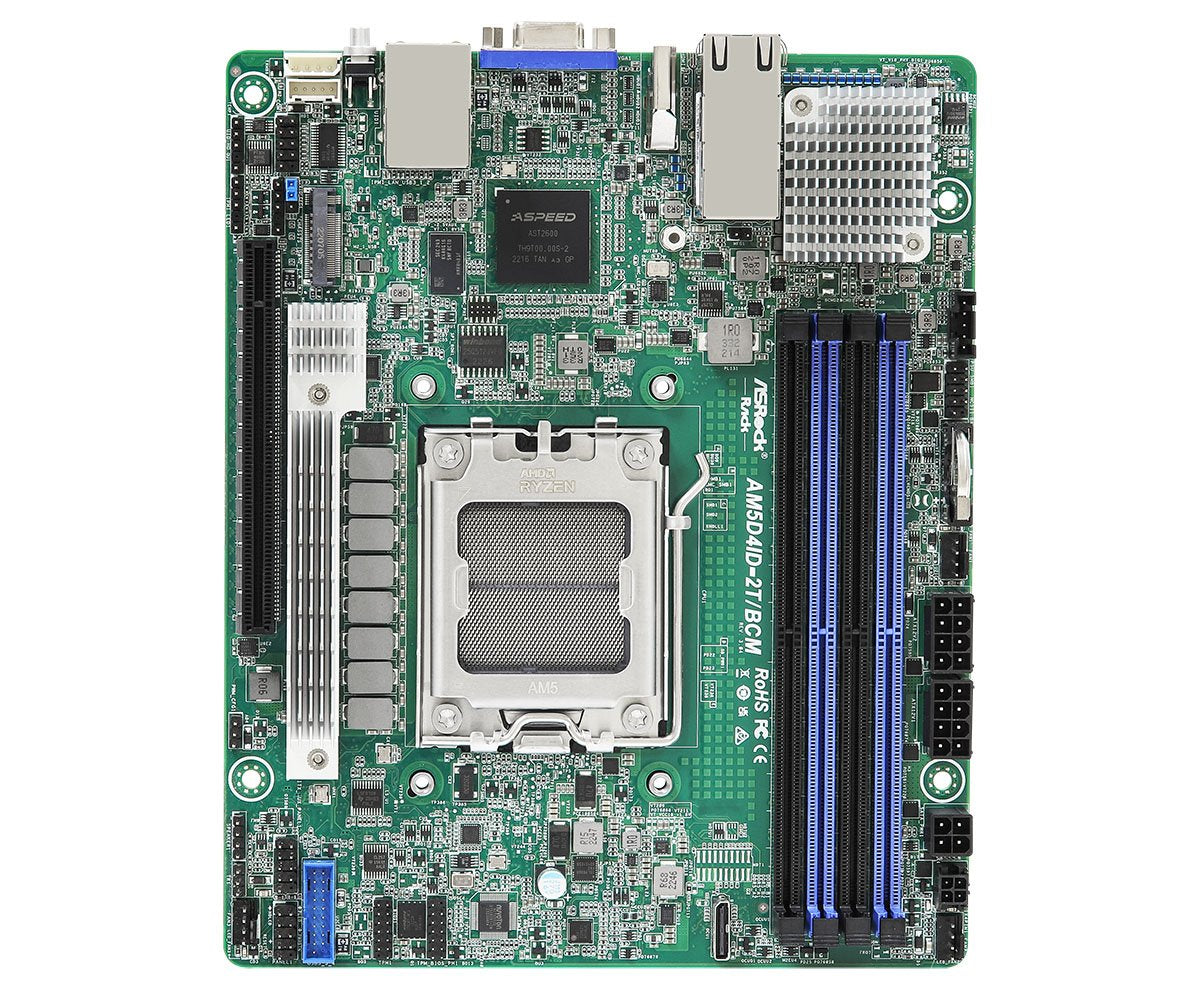 EAN 4711430521060 - Asrock AM5D4ID-2T/BCM placa base KNOLL3 X300 Zócalo AM5 mini ITX imagen 1