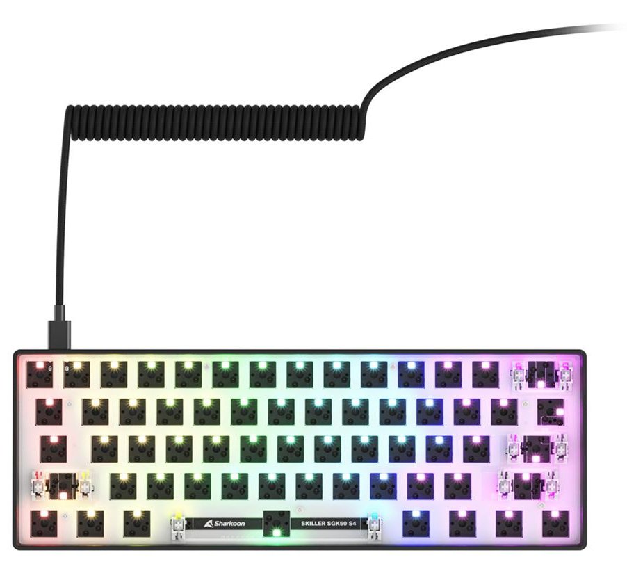 EAN 4044951041879 - Sharkoon SKILLER SGK50 S4 teclado Hogar USB QWERTY Alemán Negro imagen 4