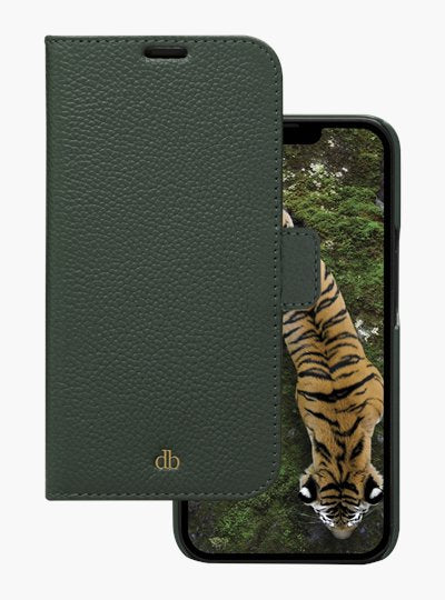 Dbramante1928 New York Funda Con Tapa Para Teléfono Móvil Verde Perenne Para Apple Iphone 12 12 Pro