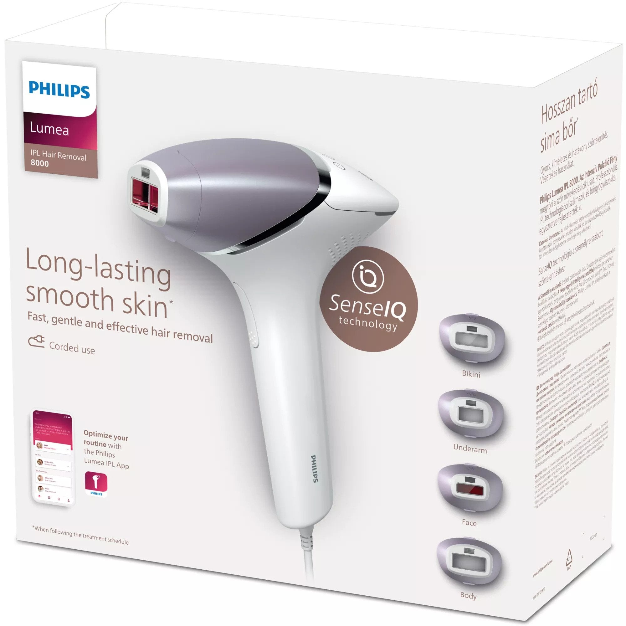 EAN 8720689016605 - Philips Lumea Prestige BRI947/00 depiladora de luz pulsada Luz pulsada intensa (IPL) Oro, Blanco imagen 2