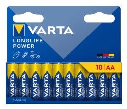 Varta Batterie Longlife Power Aa Neu 10m.
