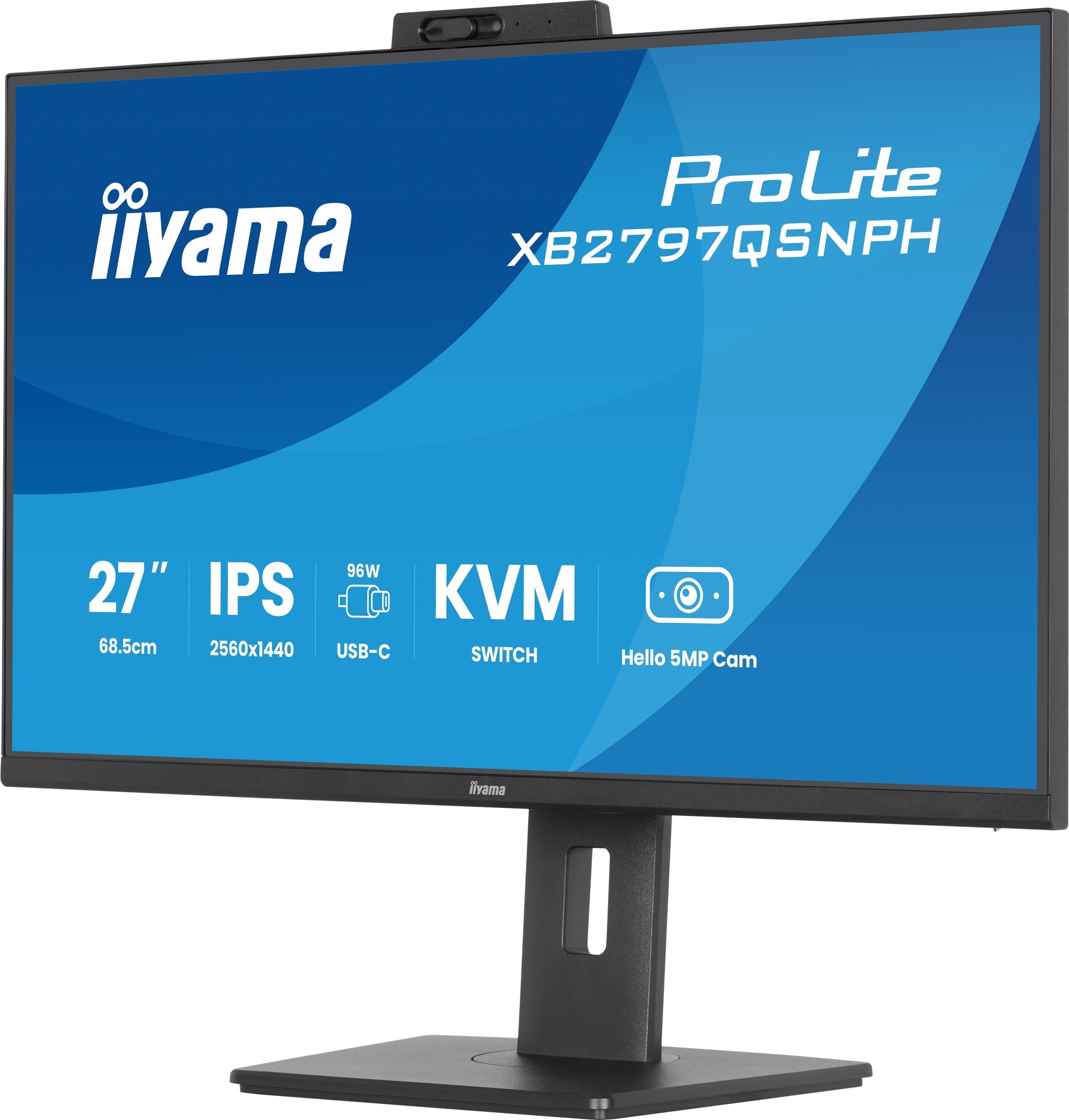 EAN 4948570125975 - iiyama ProLite XB2797QSNPH-B1 pantalla para PC 68,6 cm (27") 2560 x 1440 Pixeles Quad HD LED Negro imagen 7
