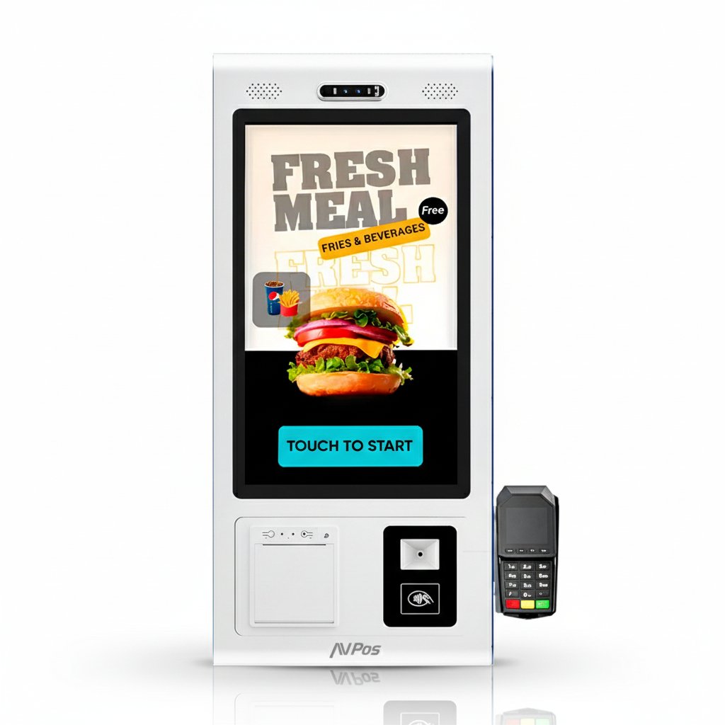 EAN 632556693230 - AVPos AVP-DK22-AND-8128 Terminal Punto Venta (TPV) RK3568 54,6 cm (21.5") 1920 x 1080 Pixeles Pantalla tác imagen 2
