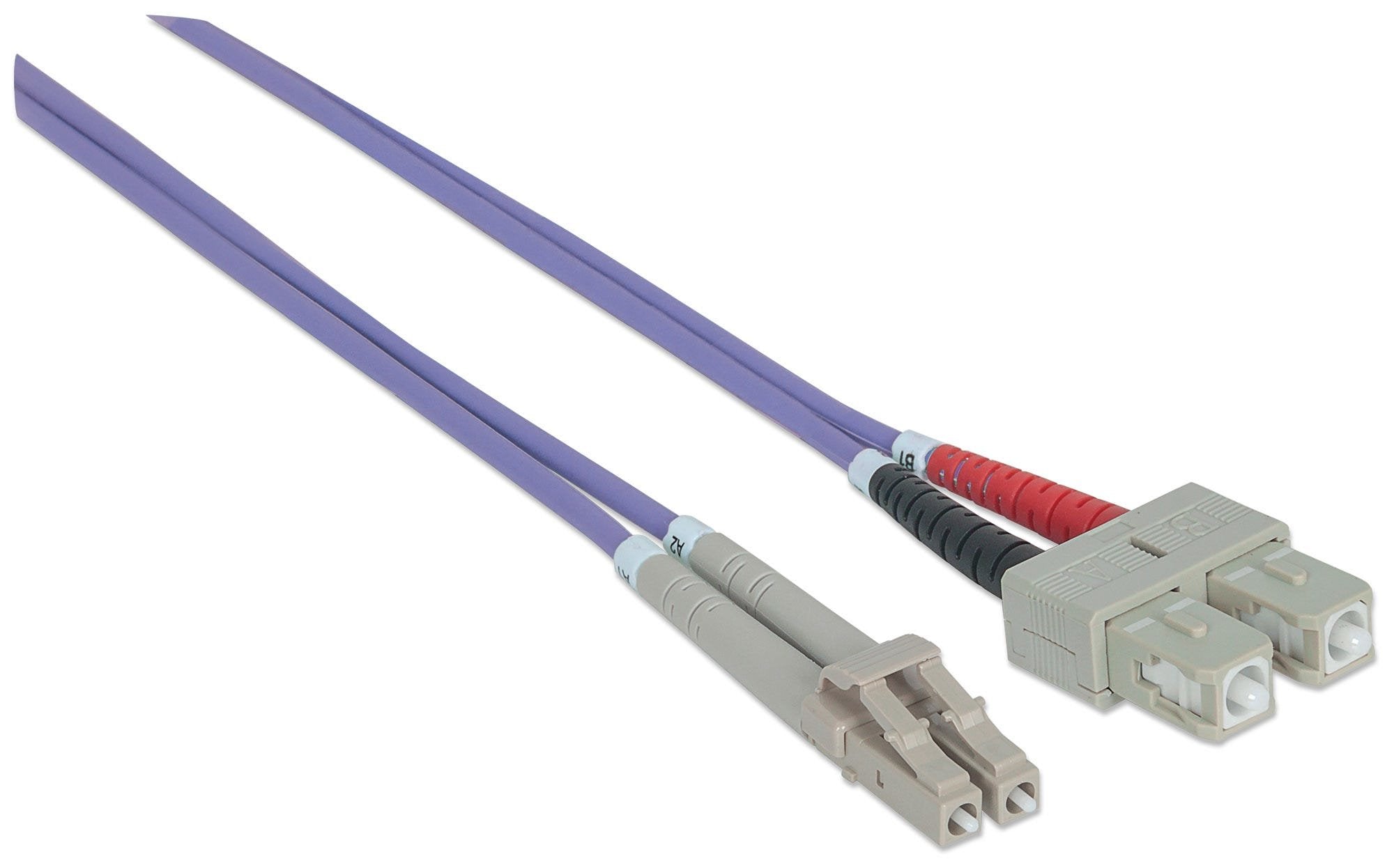 EAN 0766623750936 - Intellinet 750936 Cable de fibra óptica e InfiniBand 3 m LC SC Violeta imagen 2