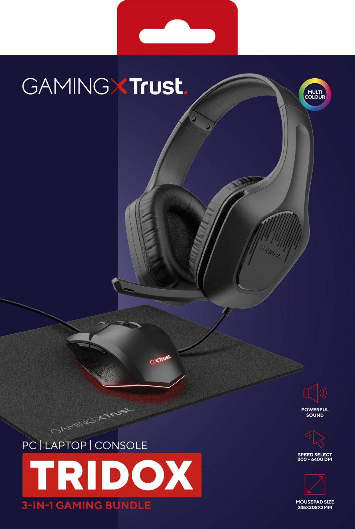 EAN 8713439251173 - Trust GXT 790 Auriculares Alámbrico Diadema Juego Negro imagen 9