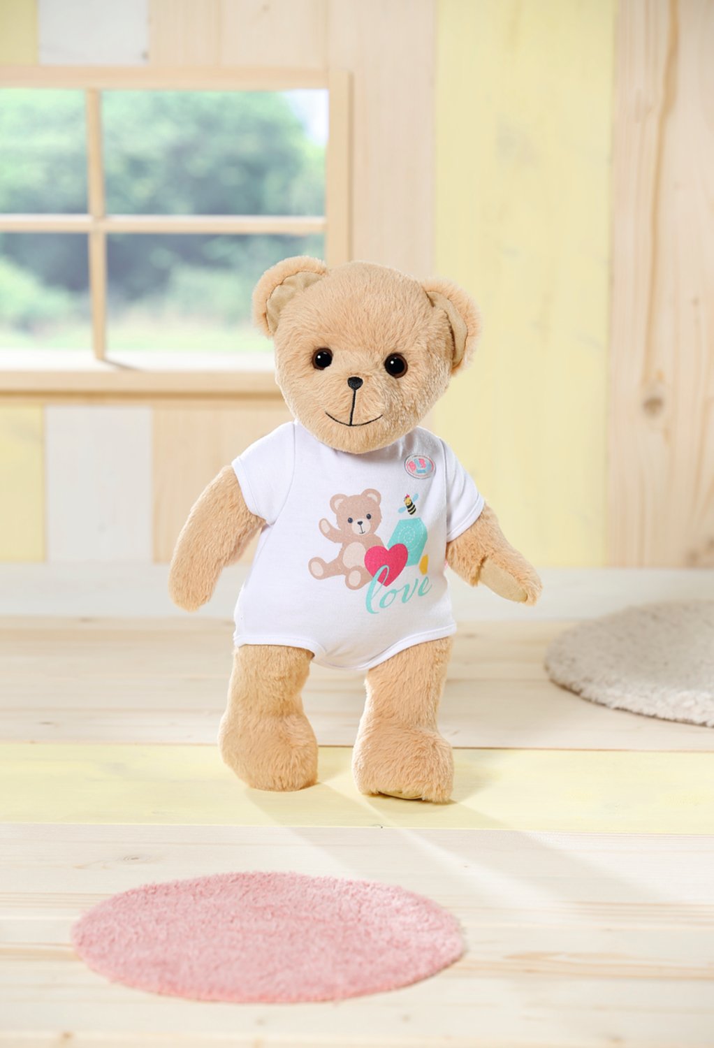 Muñeco Peluche Osito Blanco Baby Born 36cm