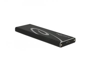 EAN 4043619425747 - DeLOCK 42574 caja para disco duro externo Caja externa para unidad de estado sólido (SSD) Negro imagen 2