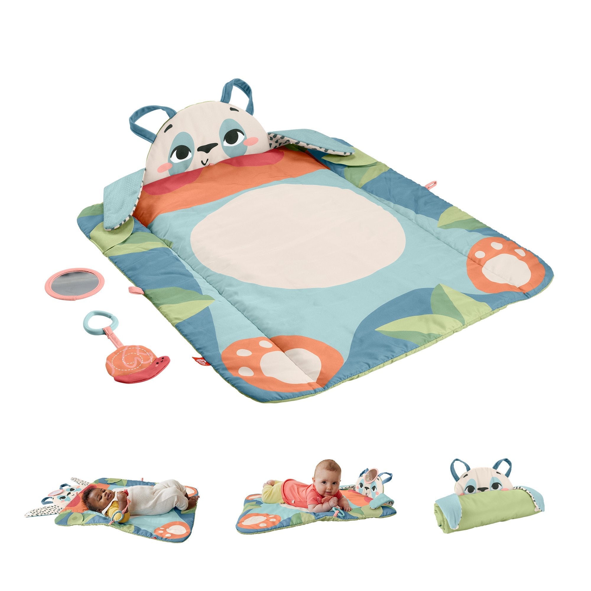 EAN 0194735101542 - Fisher-Price HKD65 gimnasio para bebé y tapete de juego Tela, Plástico Multicolor Manta de juegos para be imagen 1