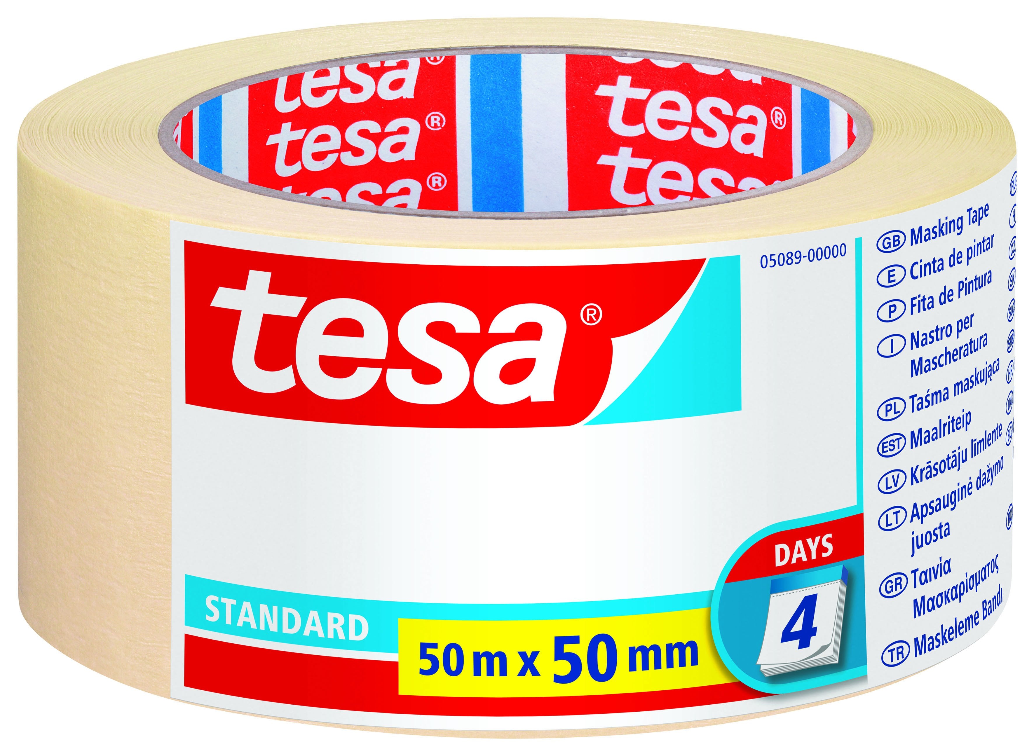 EAN 4042448238368 - TESA Nastro in carta adesivo 50 mm x 50 m Papel Beige imagen 1