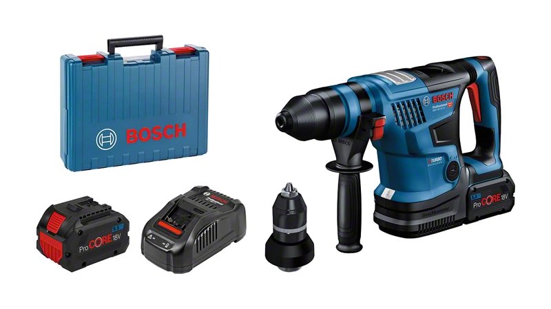 EAN 3165140996037 - Bosch GBH 18V-34 CF Professional 500 RPM SDS Plus 5,9 kg Negro, Azul imagen 7
