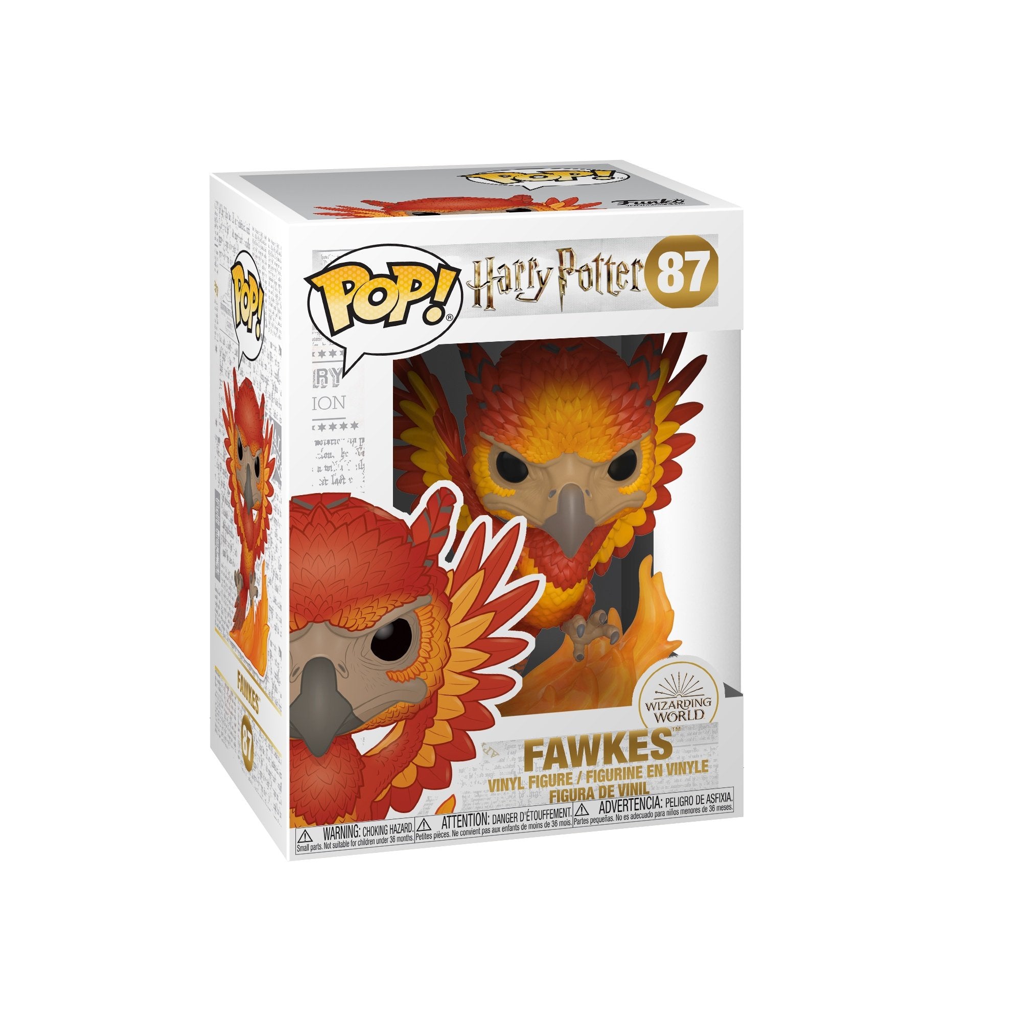 Funko Pop Fawkes 87 - Harry Potter - 889698422390