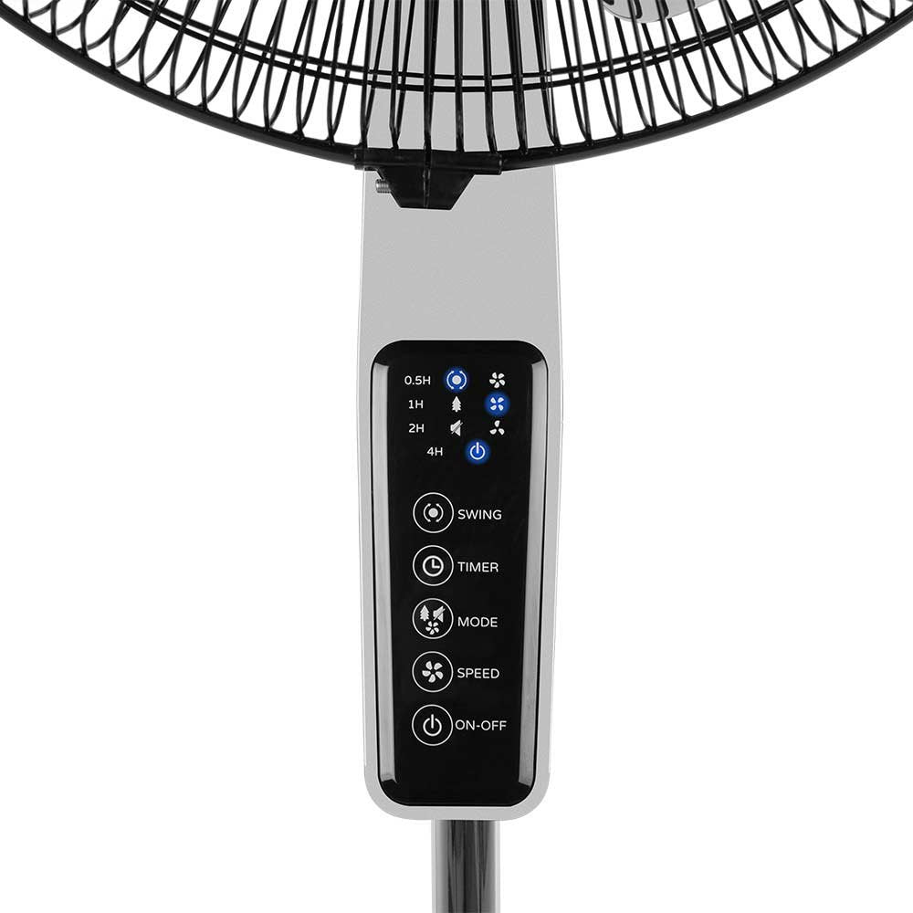 Ventilador De Pie Orbegozo Silent Night Sf 0642 60w 5 Aspas 40cm 3 Velocidades