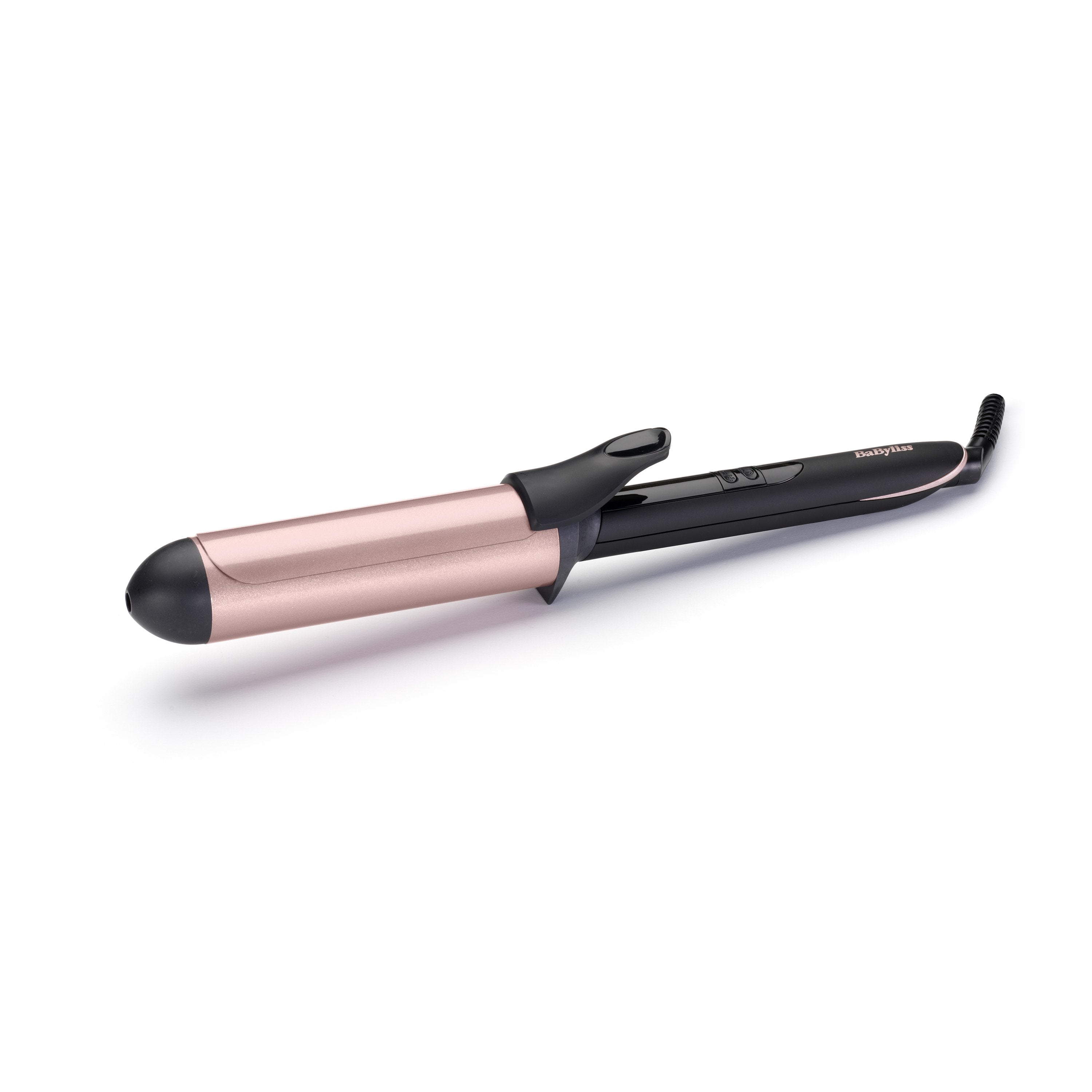 EAN 3030050153668 - BaByliss 38 mm Curling Tong Rizador de pelo Caliente Negro, Rosa 2,5 m imagen 13
