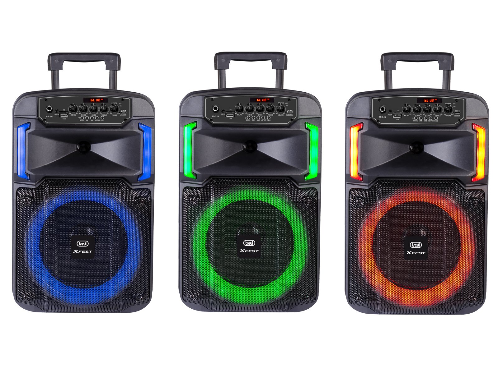 Altavoz Trolley Trevi Xf 370 Negro 25w