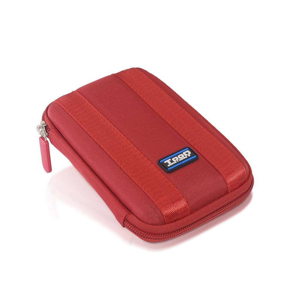 Tooq Funda Disco Duro Externo 2.5" Resistente A Golpes Tqbc-E2502 Roja