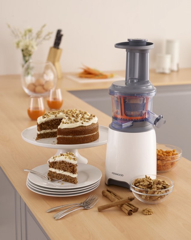 Exprimidor Kenwood Purejuice Jmp600wh Lenta 150 W Gris, Translúcido, Blanco