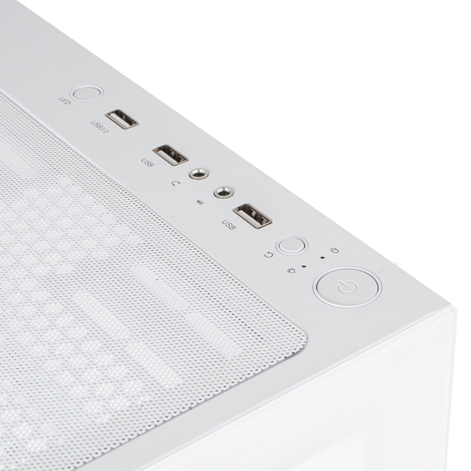 Torre Atx Nox Hummer Vision Blanca Cristal Templado/300mm V