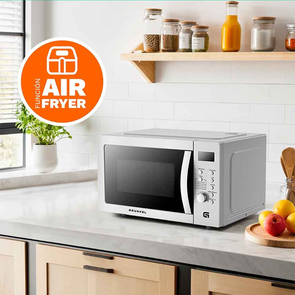 EAN 8426156018775 - Grunkel MW-28AIRFRYER microondas Acero inoxidable Microondas combinado Encimera 28 L 900 W imagen 5