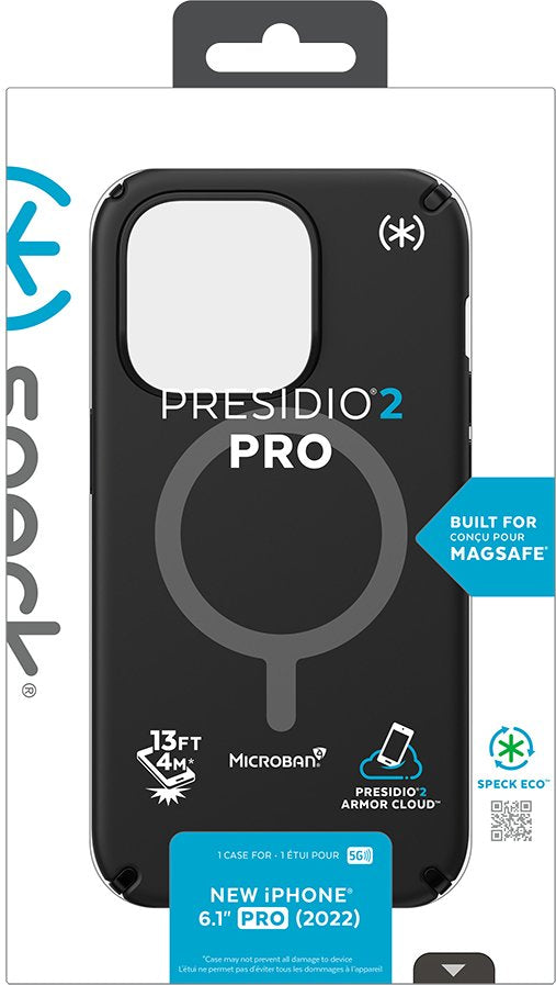 Speck Presidio 2 Pro Funda Para Teléfono Móvil 15,5 Cm (6.1") Negro
