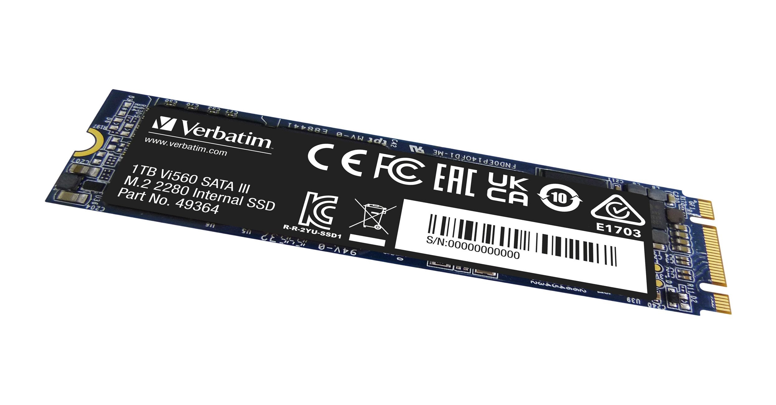 EAN 0023942493648 - Verbatim Vi560 S3 Serial ATA III 3D NAND imagen 3