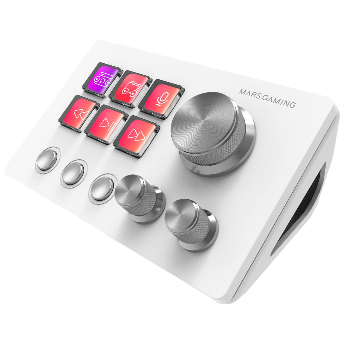 EAN 8435693108719 - Mars Gaming MSDTWOW sistema de control para la realización de contenido en directo 9 botones imagen 5